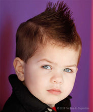 Load image into Gallery viewer, Funky Spiker Hair Style - Brunette boy
