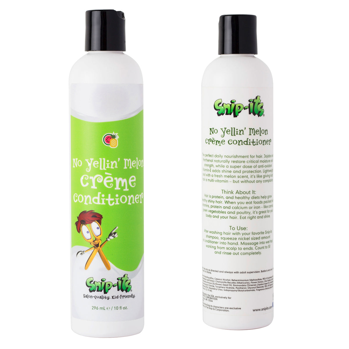 No Yellin' Melon Crème Conditioner for Kids – Snip-its Haircuts