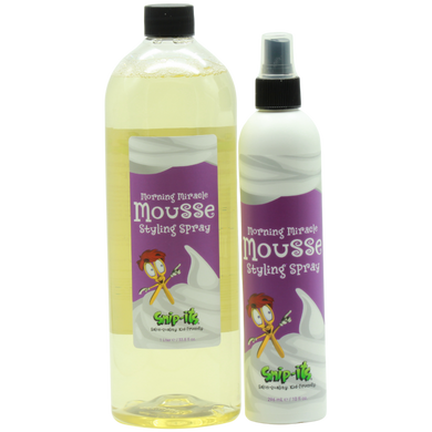 Snip-its Mousse Bundle: Miracle Mousse Spray - 10oz and Liter Refill Pair