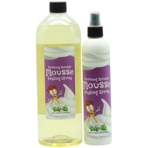 Snip-its Mousse Bundle: Miracle Mousse Spray - 10oz and Liter Refill Pair
