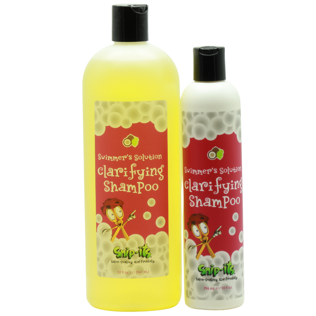 Snip-its Styling Bundle: Swimmer's Solution Shampoo - 10oz and Liter Refill Pair