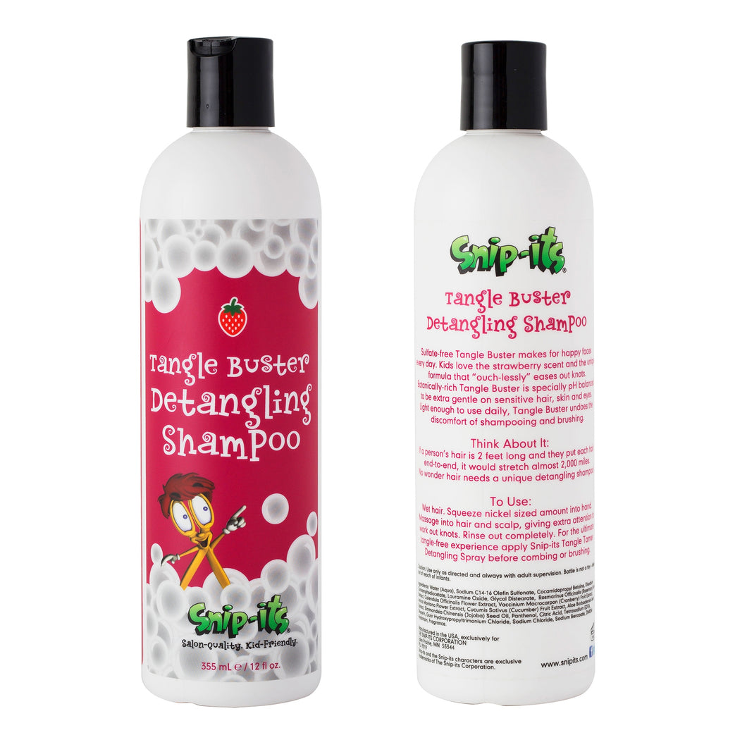Tangle Buster Shampoo Front and Rear Main Image